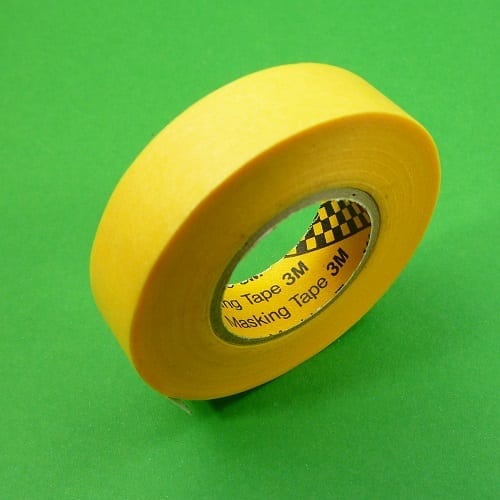 Roll of 12mm wide "fine line" 3M masking tape for painting RC body