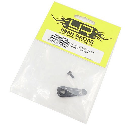 YR Alloy 23T & 25T Servo Horn Black For Traxxas TRX4 & TRX6 Twokey