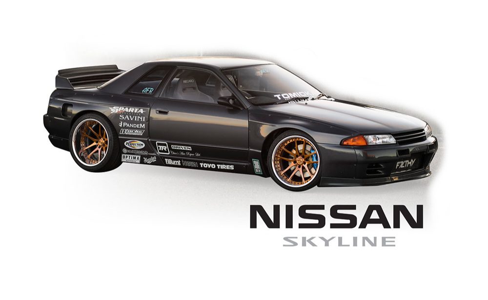 1:10 rc clear body shell pandem nissan gtr r32 200mm suit tamiya yokomo