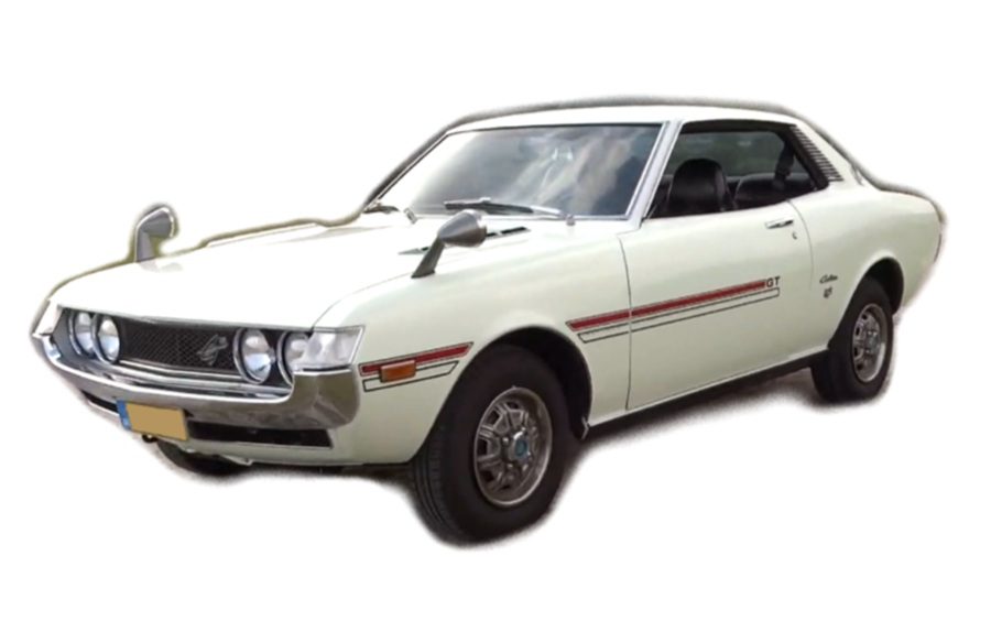 1:10 rc clear body shell classic toyota celica 1600gt for race, drift car